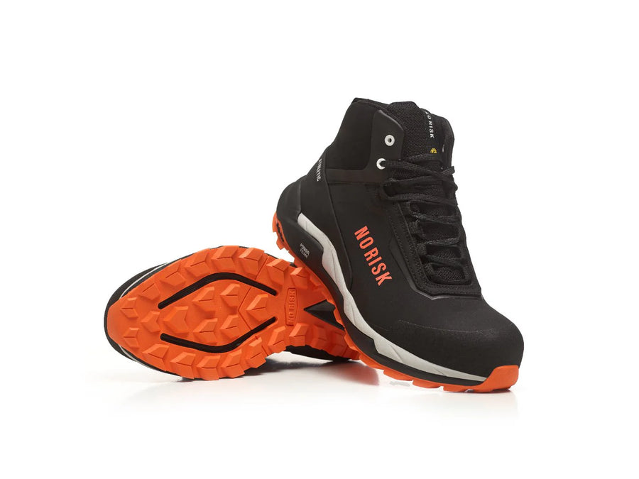 NORISK Athletic Mid STX Orange Safety Trainer Boot