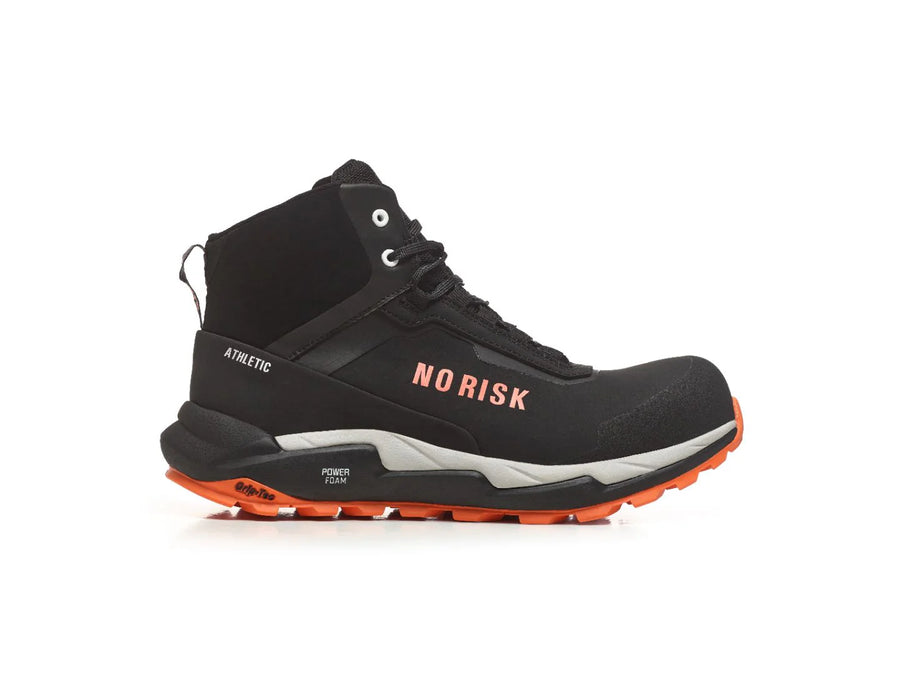 NORISK Athletic Mid STX Orange Safety Trainer Boot