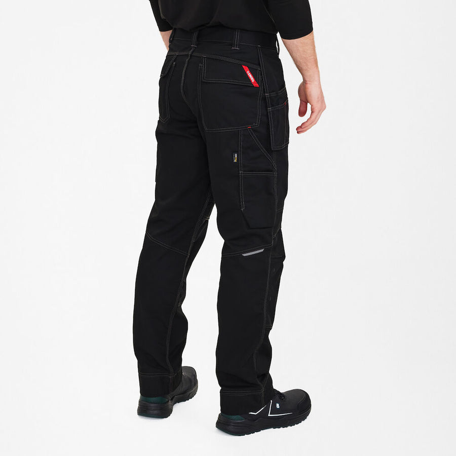 ENGEL Black Combat Trousers with Multi-Pocket 2761