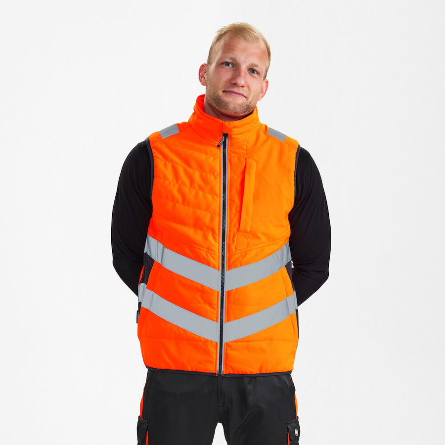 ENGEL Safety Hi Vis Quilted Bodywarmer 5159