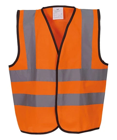 Kids Hivis Vest YELLOW or ORANGE