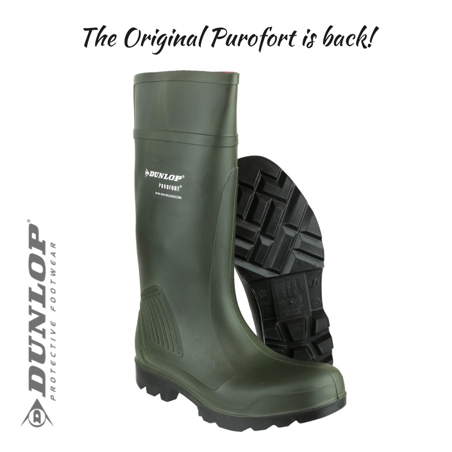 DUNLOP PUROFORT 'The Original' SAFETY WELLINGTON