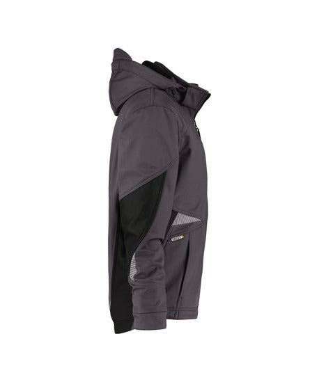 DASSY D-FLEX GRAVITY SOFTSHELL INSULATED COAT WITH HOOD