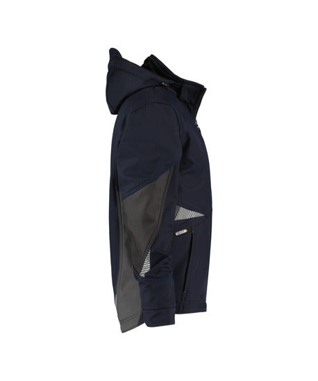 DASSY D-FLEX GRAVITY SOFTSHELL INSULATED COAT WITH HOOD