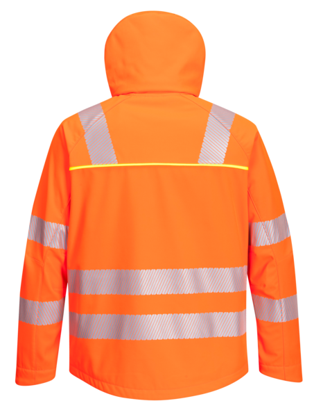 Hi Vis PW DX475 Softshell with Hood